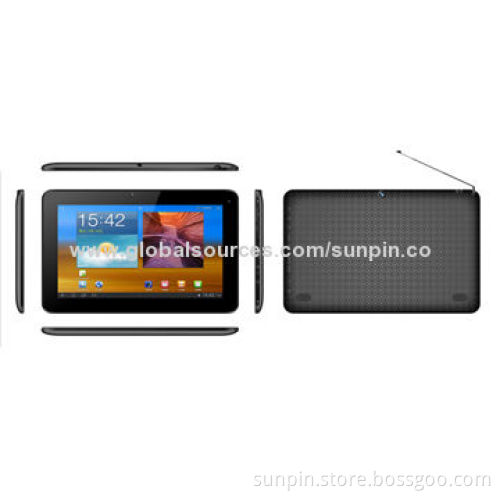 10.1-inch Tablet PC, Amlogic8726-Mx Dual Core, HDMI, DTV, Google's Android, IPS Pane, 1GB/8GB